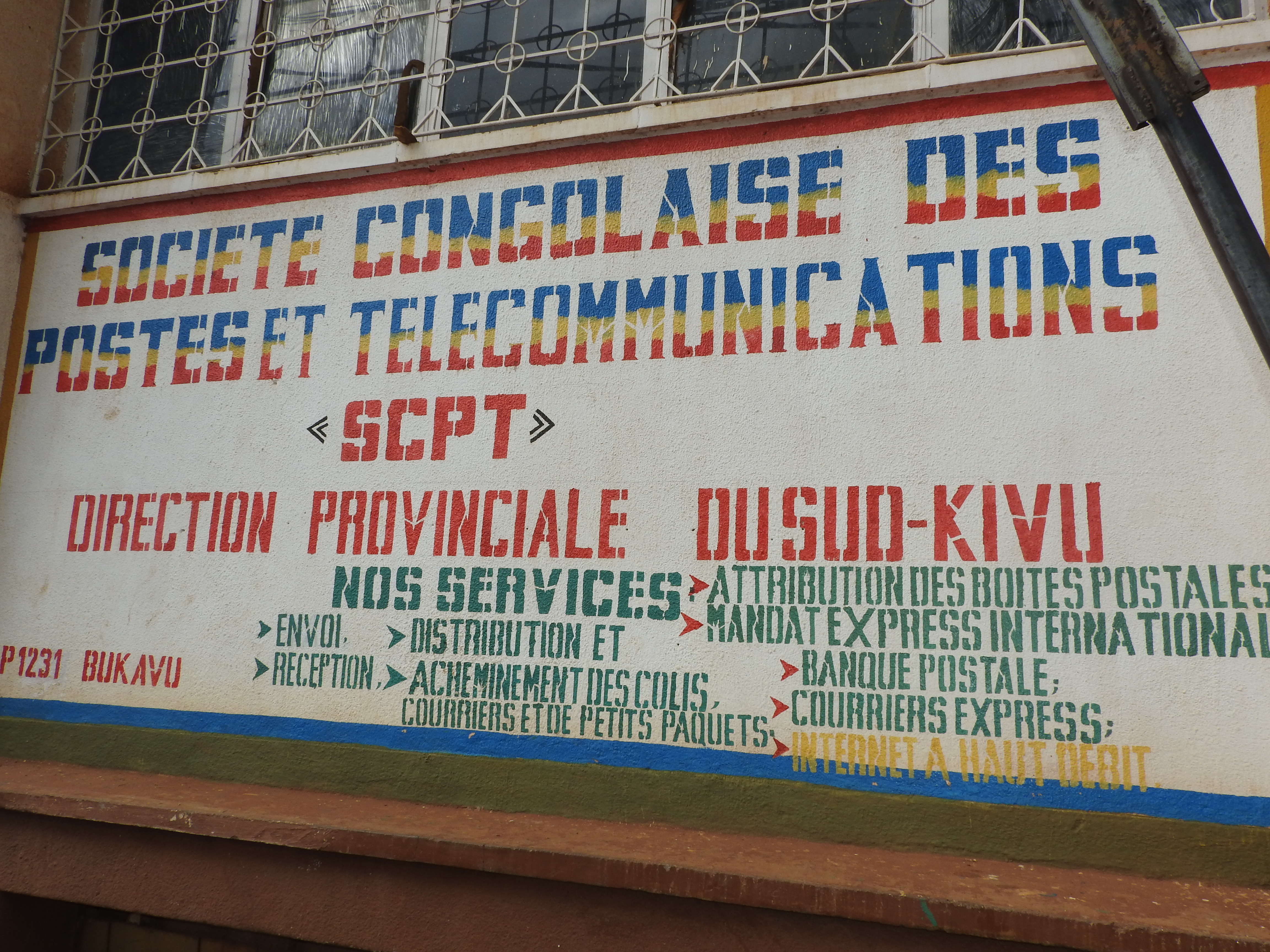 Bukavu : La poste relance ses activités au Sud Kivu