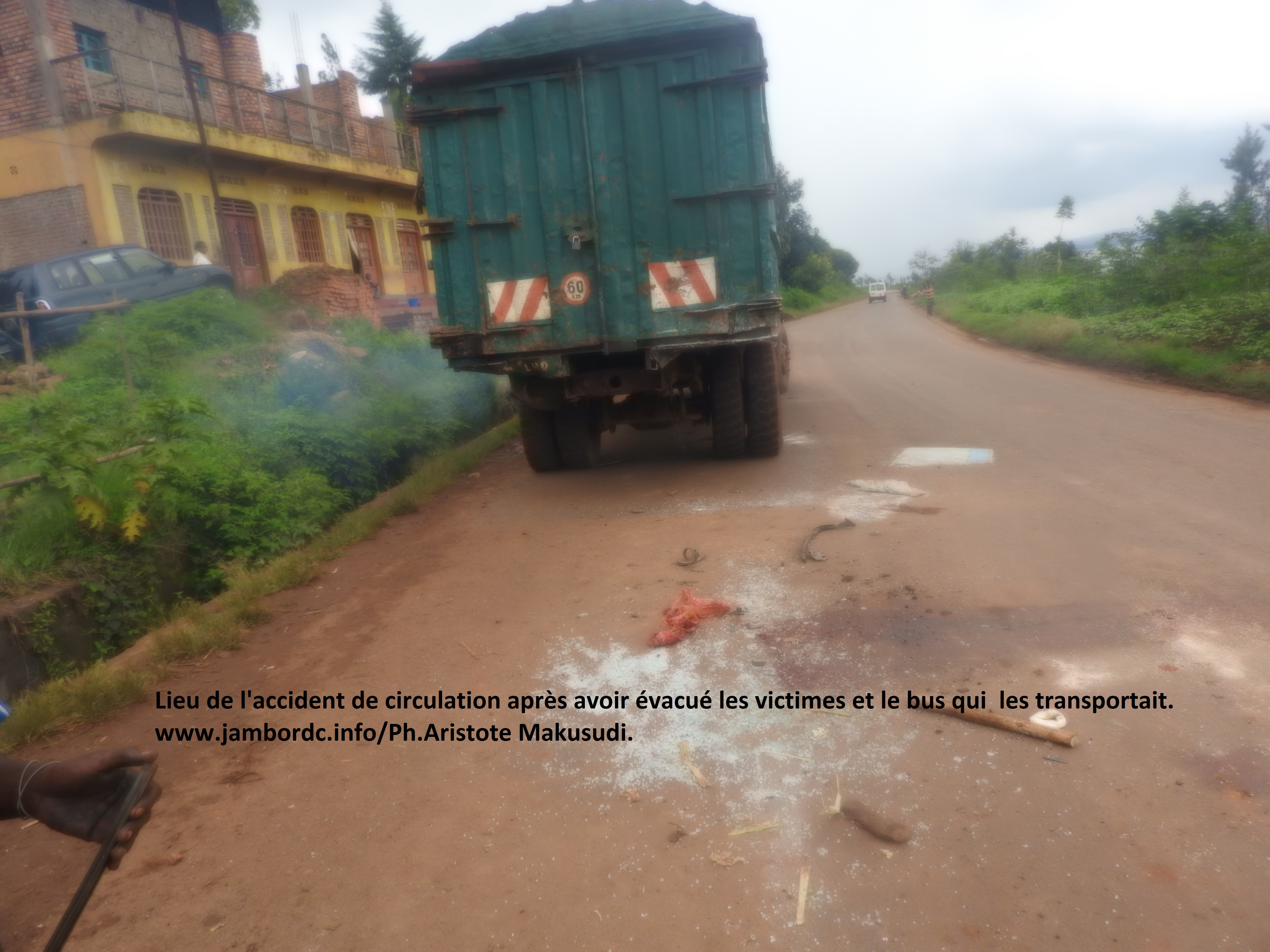 Bukavu : 7 morts et plusieurs blessés dans un accident de circulation à Bagira sur le tronçon routier Place de l’indépendance-Mudaka