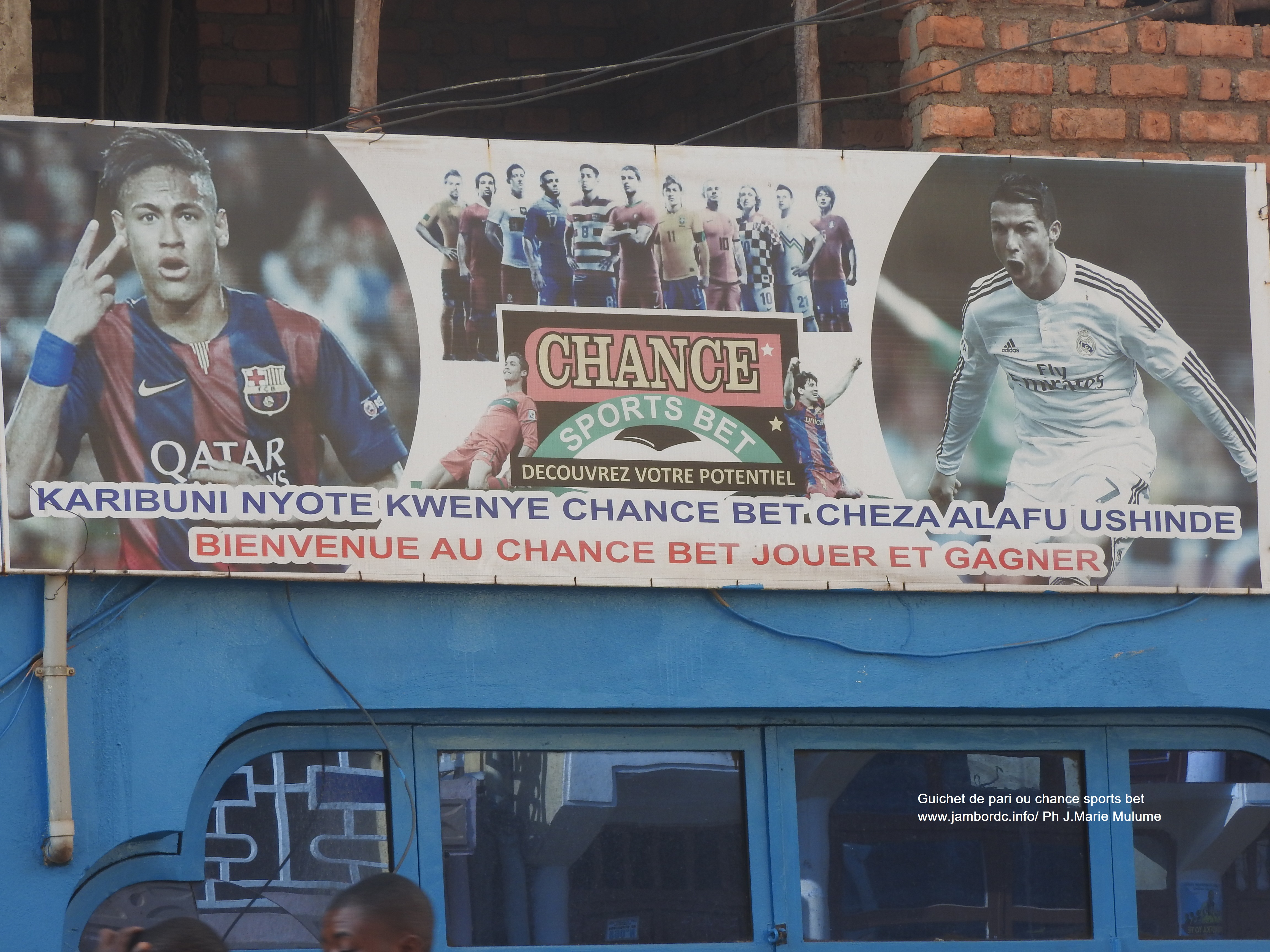Le pari foot (Chance sports bet) : Un gain pour les familles à Bukavu ?