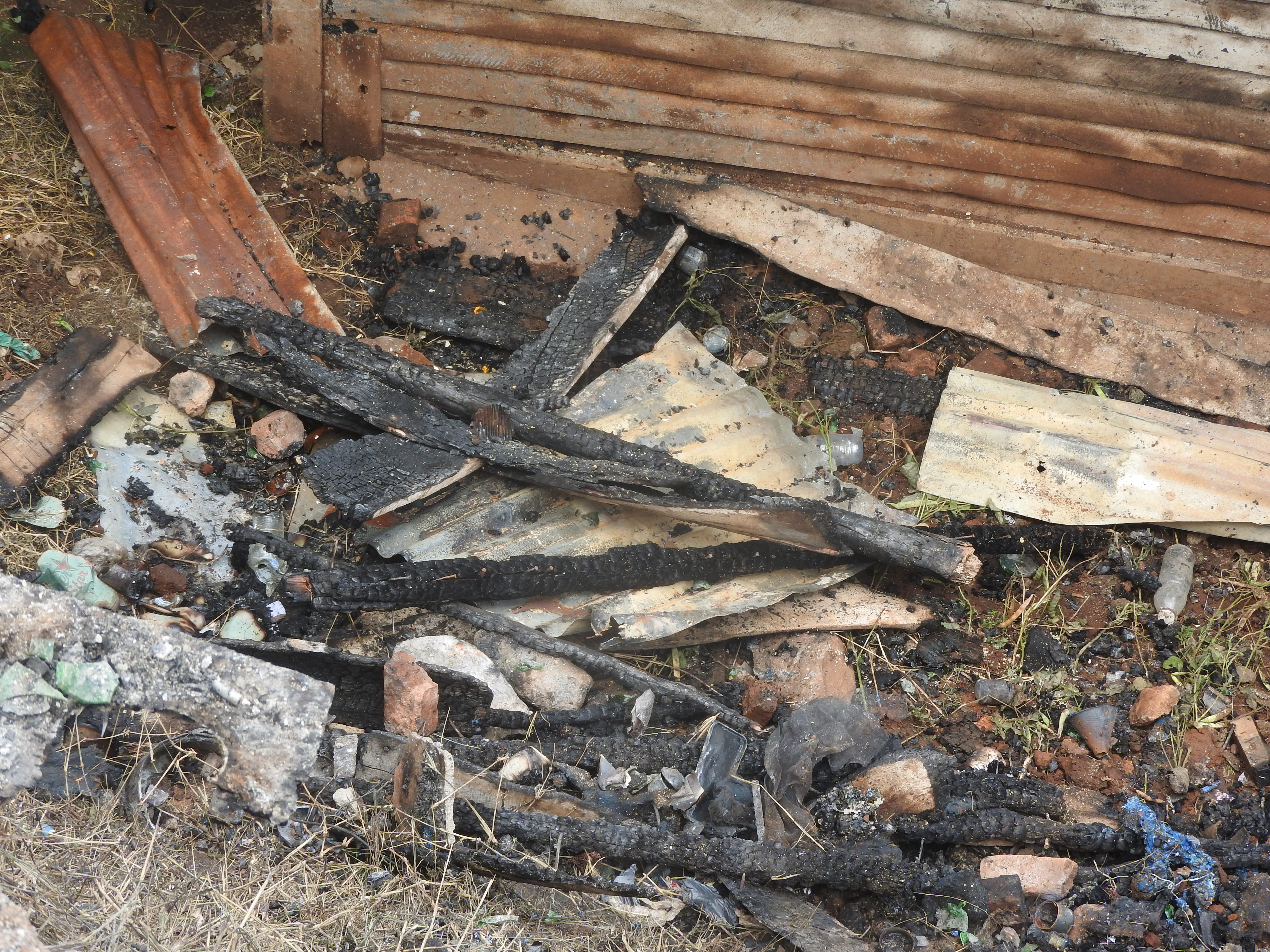 Incendie à Kadutu : Une vingtaine des maisons  consumées