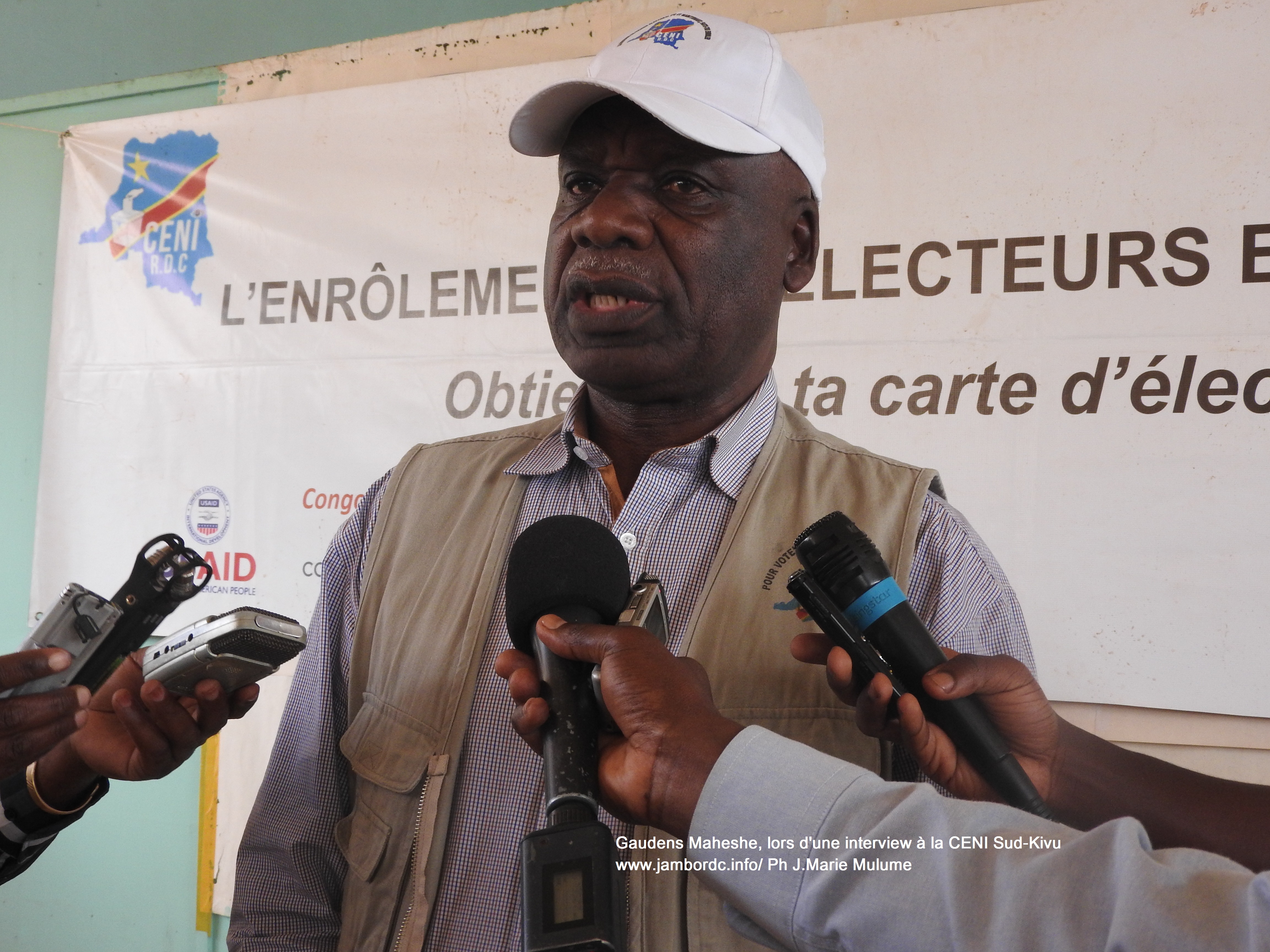 Bukavu: Gaudens Maheshe rappelle les étapes du processus démocratique accomplie par la Ceni