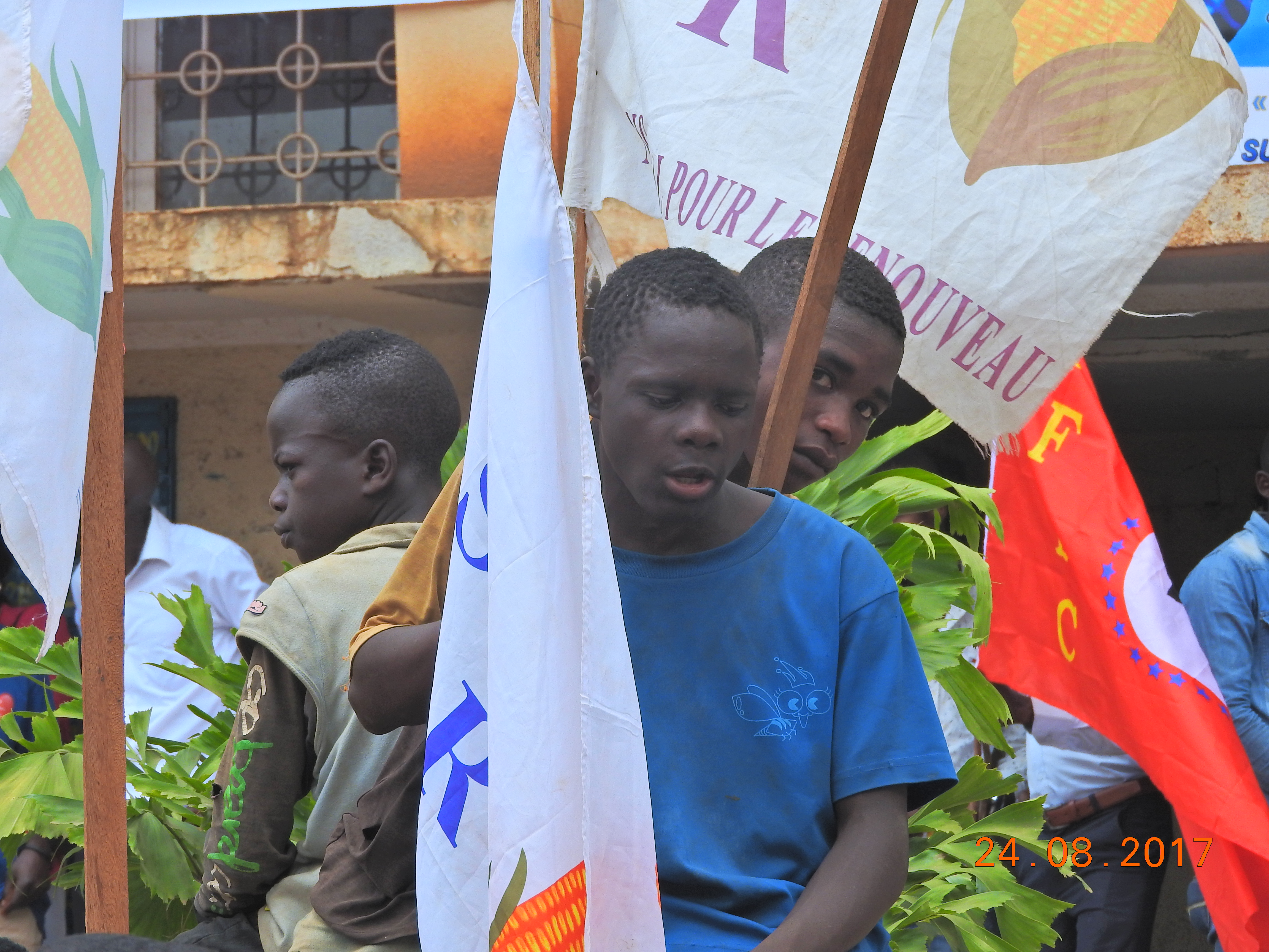 Bukavu : Des enfants mineurs utilisés à  des fins politiques