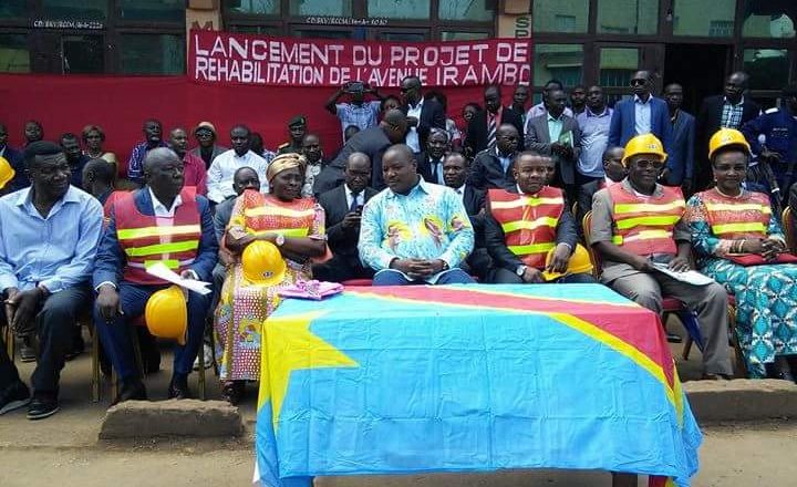 Bukavu: Les travaux de réhabilitation et de modernisation de l’avenue Irambo officiellement lancés