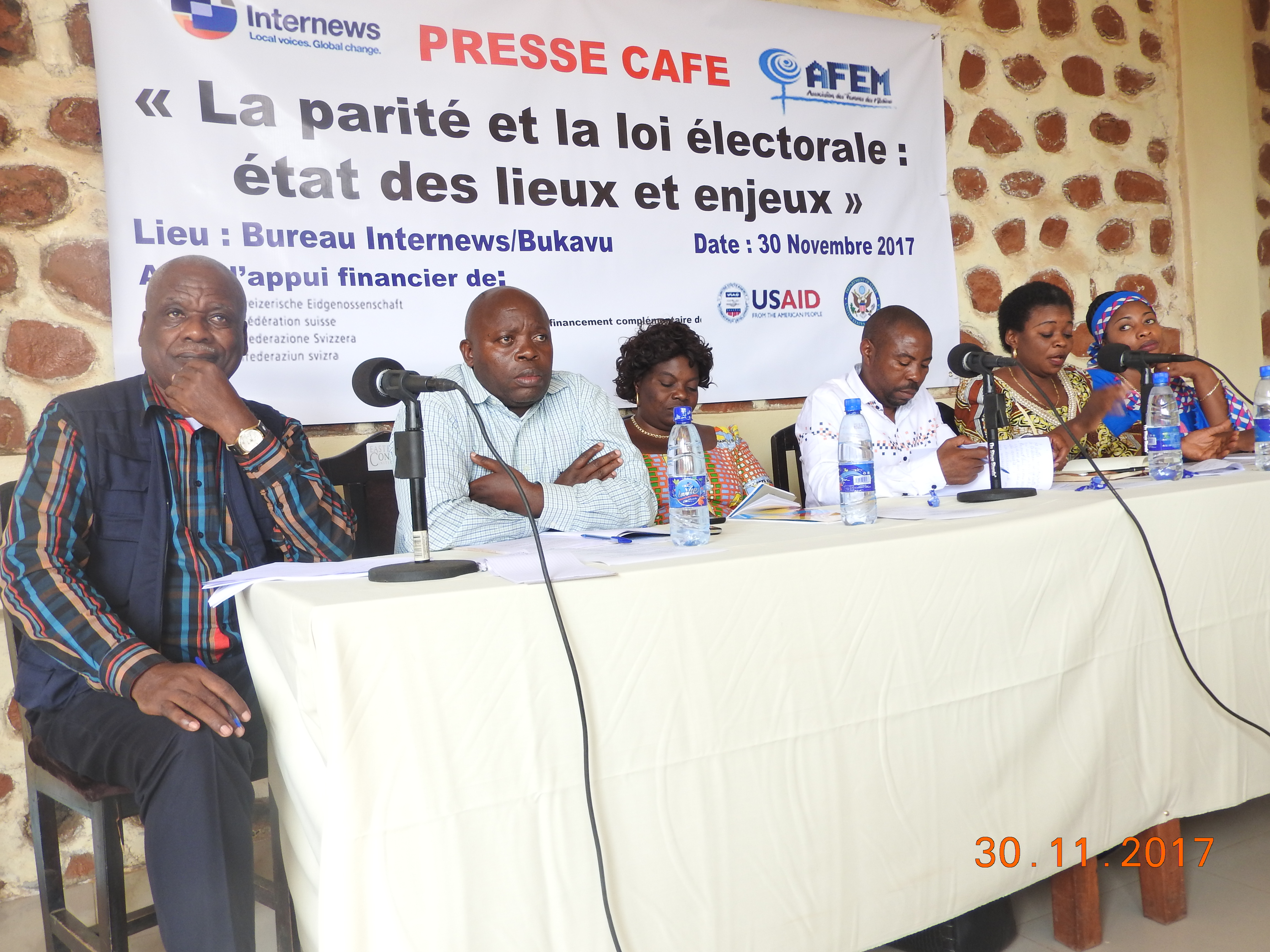 Parité et loi électorale : L’AFEM confirme un véritable recul dans la promotion de la parité au Sud-Kivu