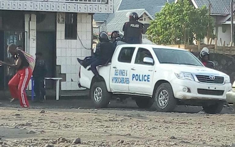 police à goma