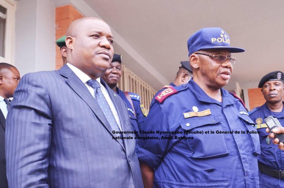 Général  Amuli Bahigwa (Commissaire Général Pnc):  “Il se passe beaucoup des problèmes d’insécurité à Bukavu”