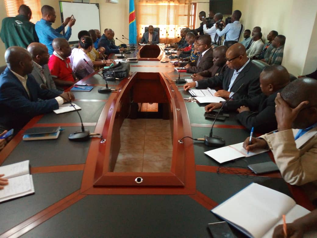 Prévention contre l’Ebola : Le gouvernement provincial du Sud-Kivu et ses partenaires appellent au respect des règles