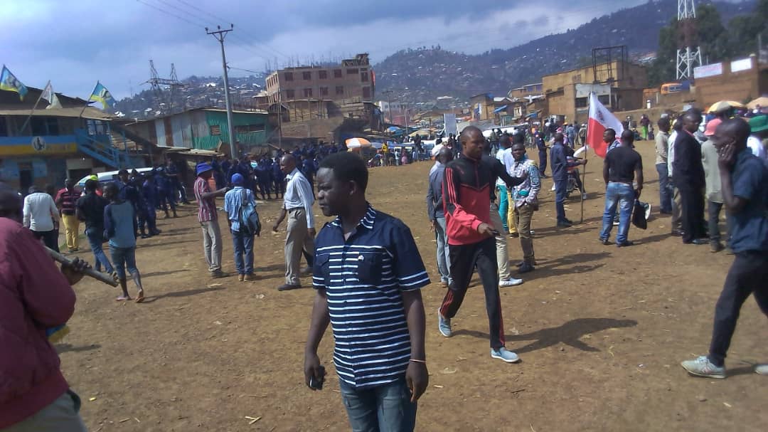 Direct-Bukavu: La marche de l’opposition bloquée à la place Essence-Major Vangu(situation à 10h5)