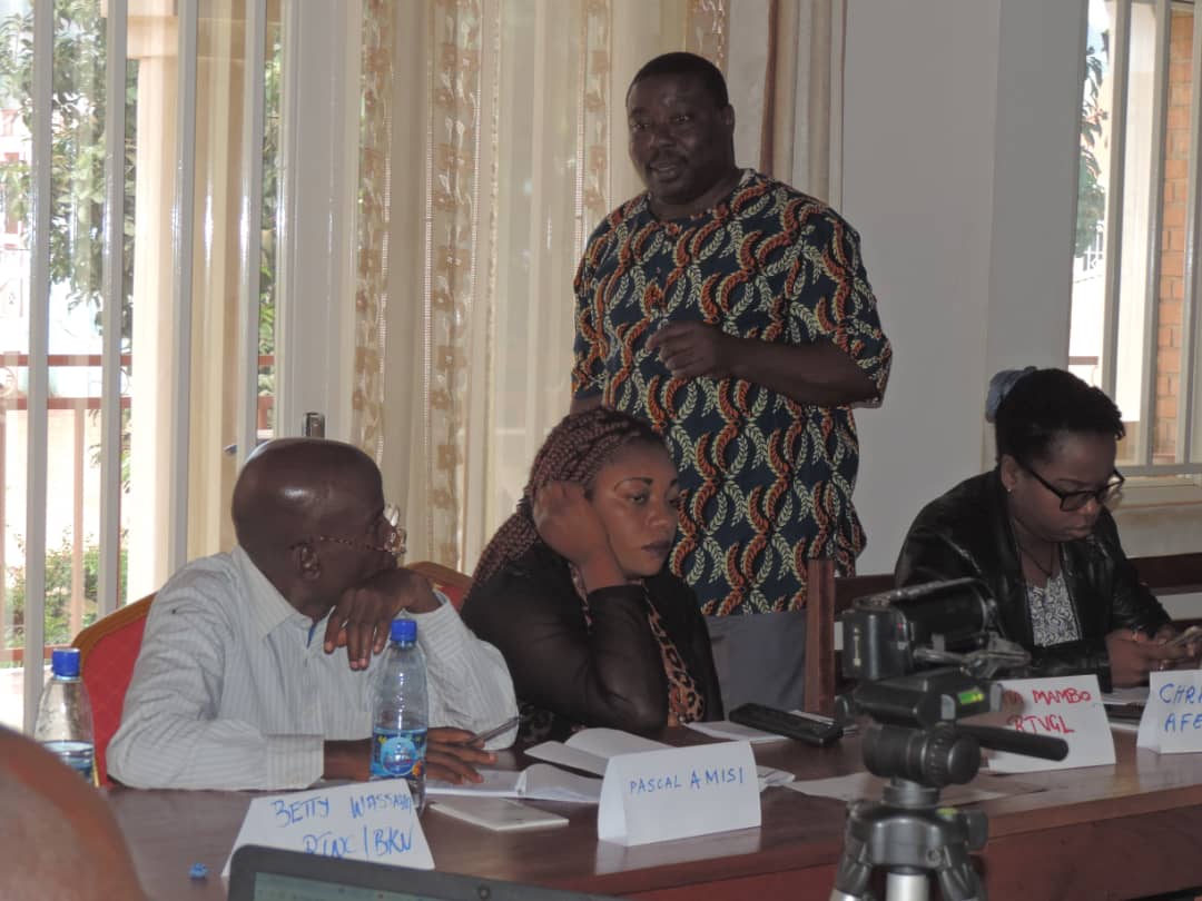 Formateur Charles Ntiryica: ” J’attends des journalistes la mise en application des principes appris pour les élections apaisées”