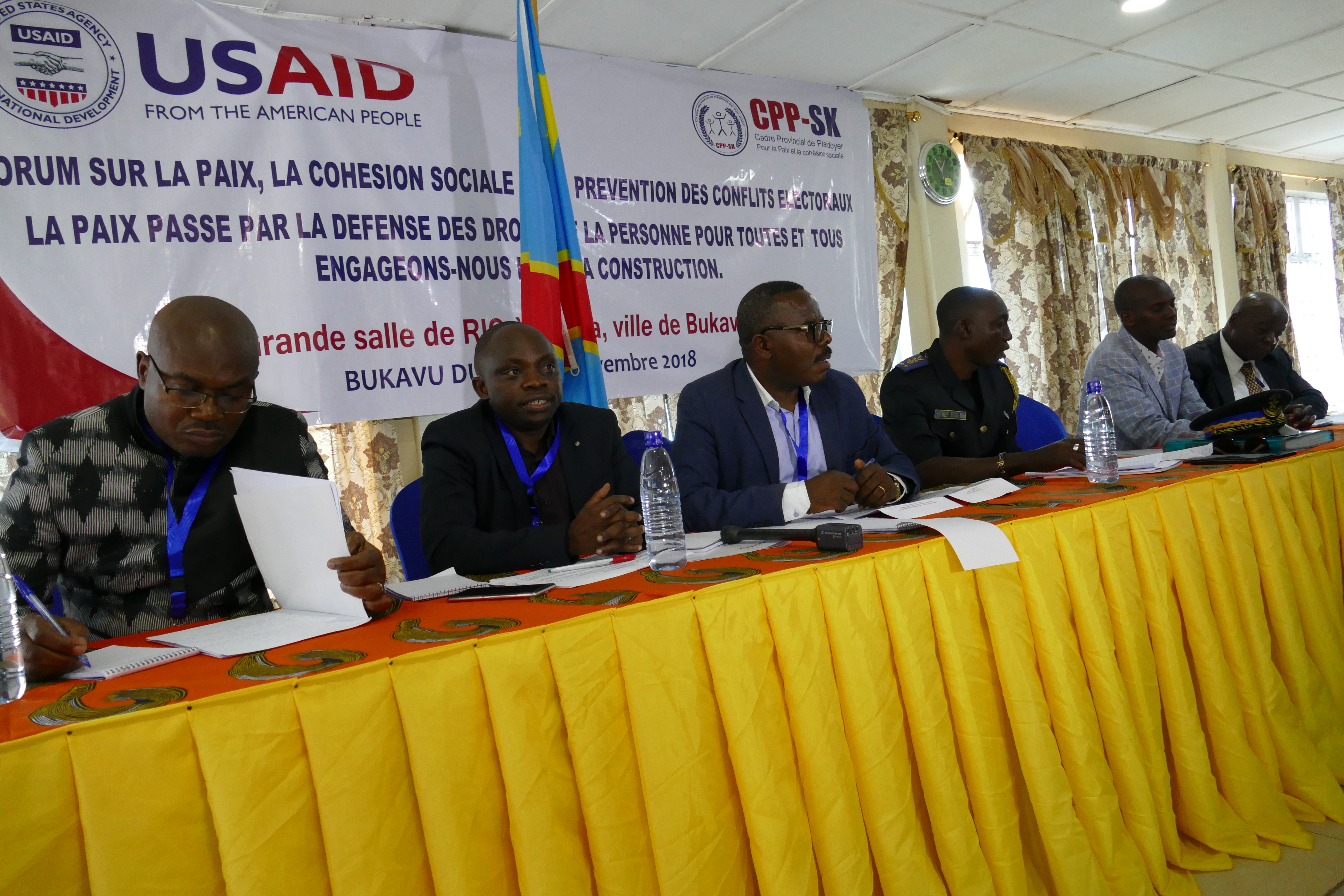 Forum sur la paix à Bukavu : plusieurs thèmes débattus en panel (Reportage photo)
