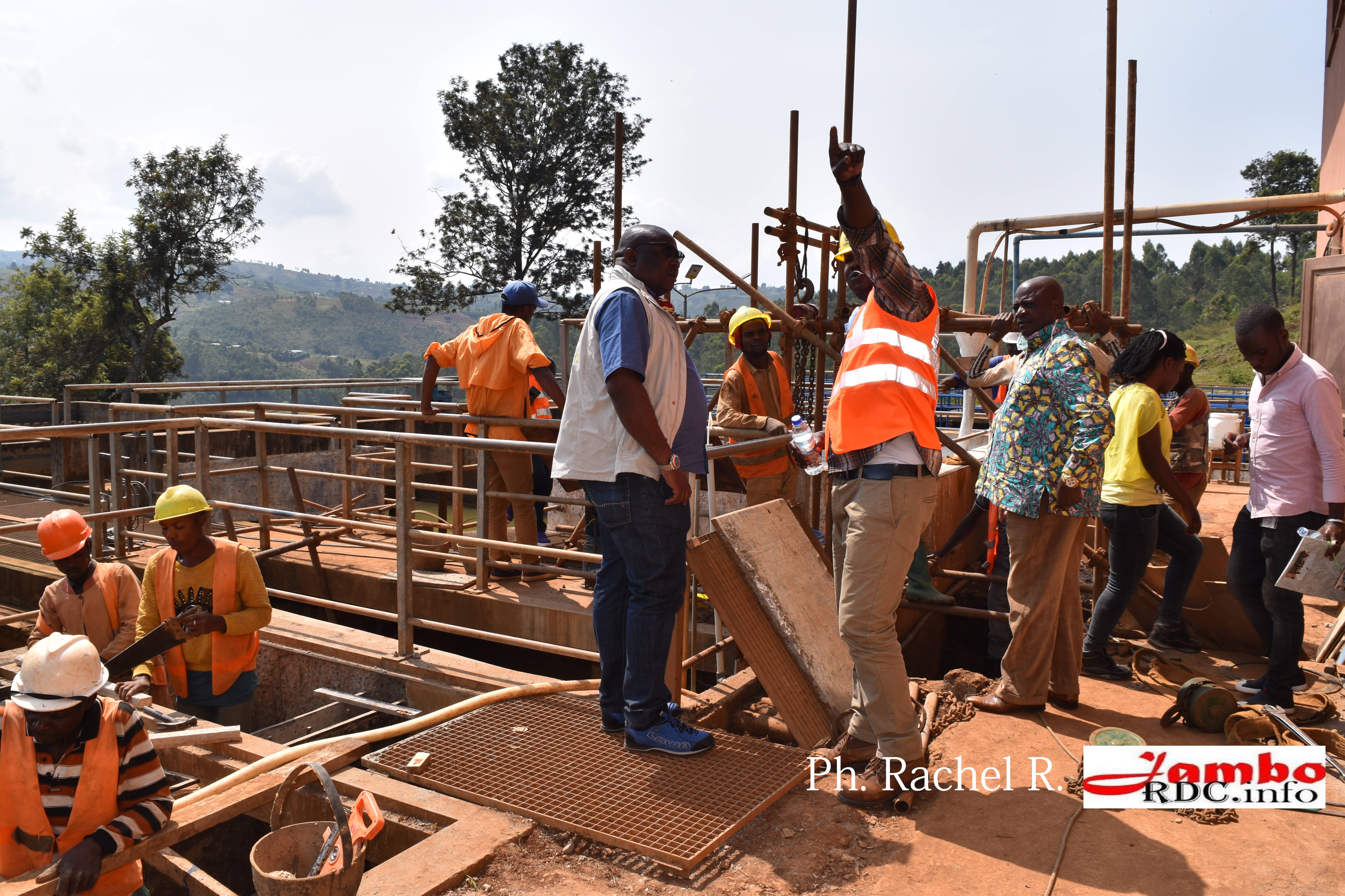 Sud-Kivu : Mercy Corps appuie les travaux de réhabilitation de la station Murundu pour améliorer la qualité et la quantité d’eau