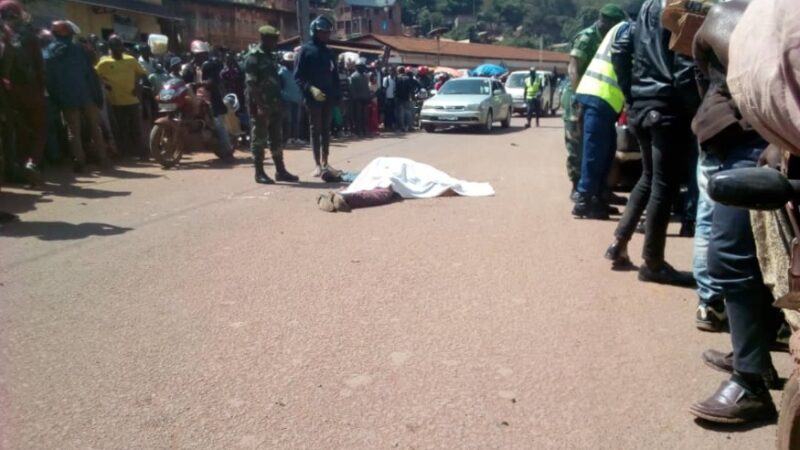 Bukavu: Deux personnes mortes dans un accident de circulation au niveau de l’OCC en commune de Kadutu