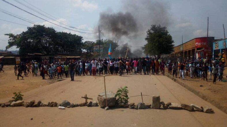 Nord-Kivu/Ville morte à Goma: Une vive tension observée dans la ville, deux personnes déjà mortes et plusieurs autres blessées