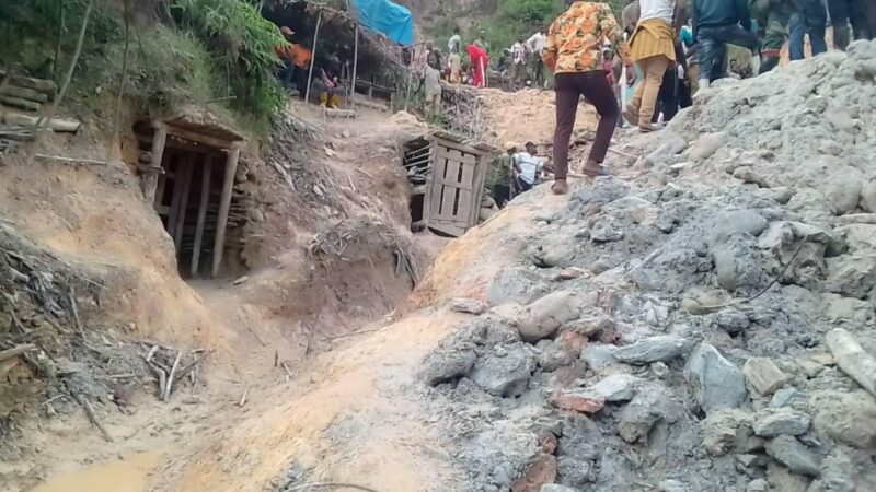 Fizi: 8 creuseurs artisanaux perdent la vie dans un puits d’or à Kabandja
