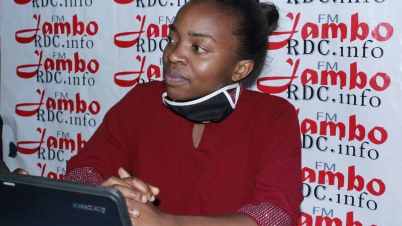 Bukavu : Esther Kanga directrice de Jambo FM victime de torture des inconnus dans la matinée de ce Vendredi