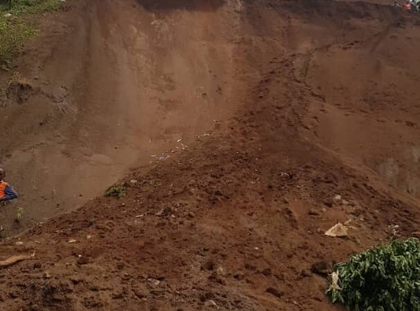 Bukavu: Un nouvel éboulement de terre cause des dégâts matériels au quartier Chahi