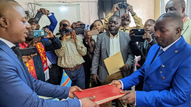 Sud-Kivu : Nommé ministre des mines, Koko chirimwami prend officiellement le bâton de commandement