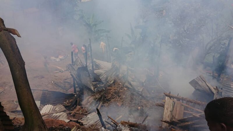 Bukavu : Une maison réduite en cendre dans un nouvel incendie signalé au quartier Nyalukemba