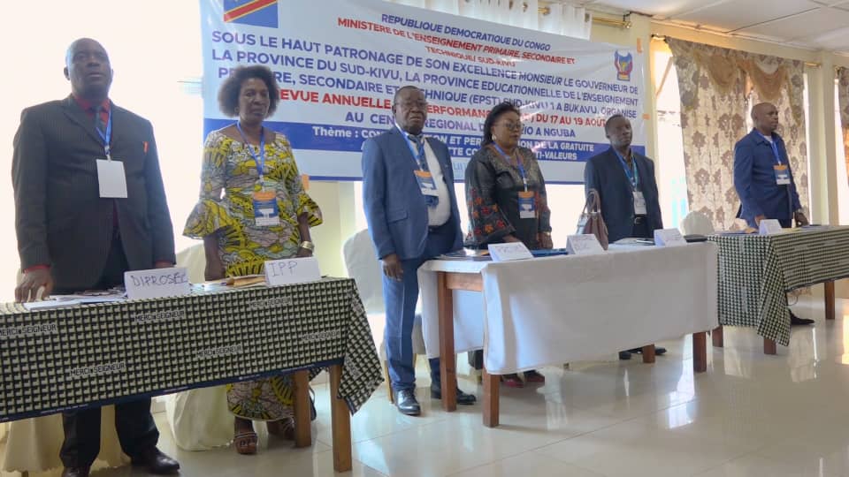 Sud-Kivu/EPST: La province éducationnelle Sud-kivu 1 lance la revue annuelle des performances dès ce mercredi à Bukavu