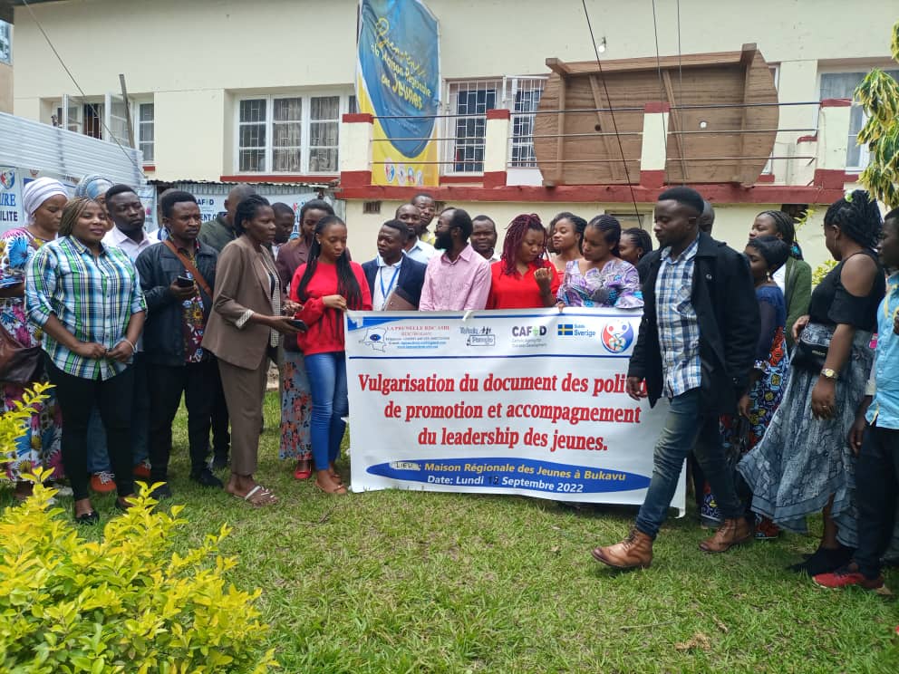 Sud-Kivu : Des jeunes acquièrent des connaissances sur différents textes juridiques pour le respect de leurs droits