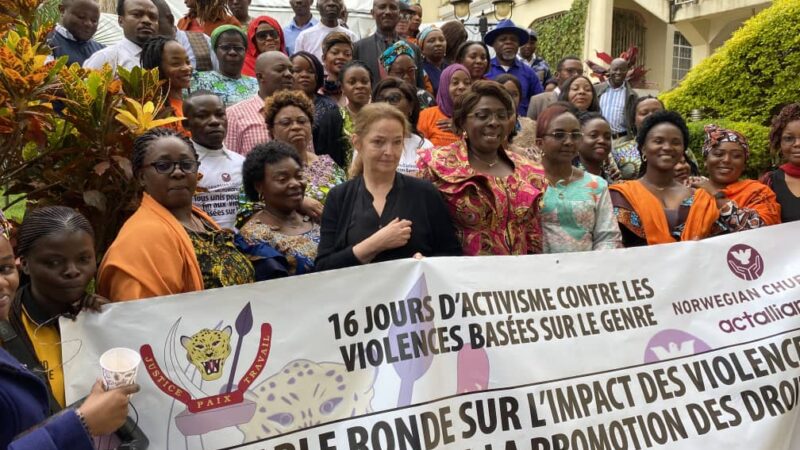 Sud-Kivu/16 jours d’activisme : Une table ronde sur les violences conjugales tenue ce lundi par NCA