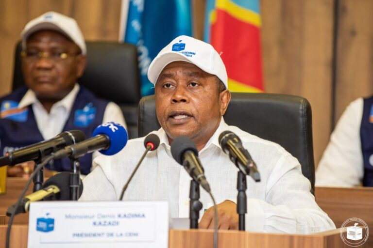 President Denis KADIMA Convocation de l'electorat a la presidentielle